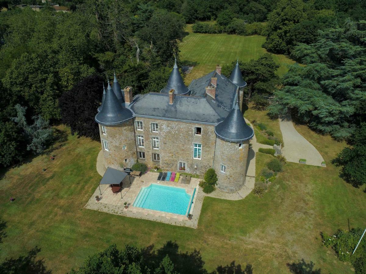 Chateau De La Frogerie Maulévrier Exteriör bild