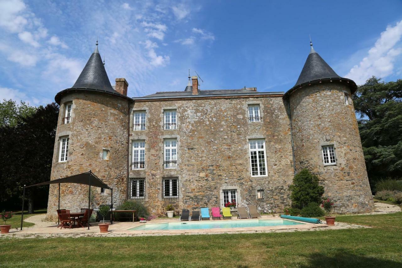 Chateau De La Frogerie Maulévrier Exteriör bild